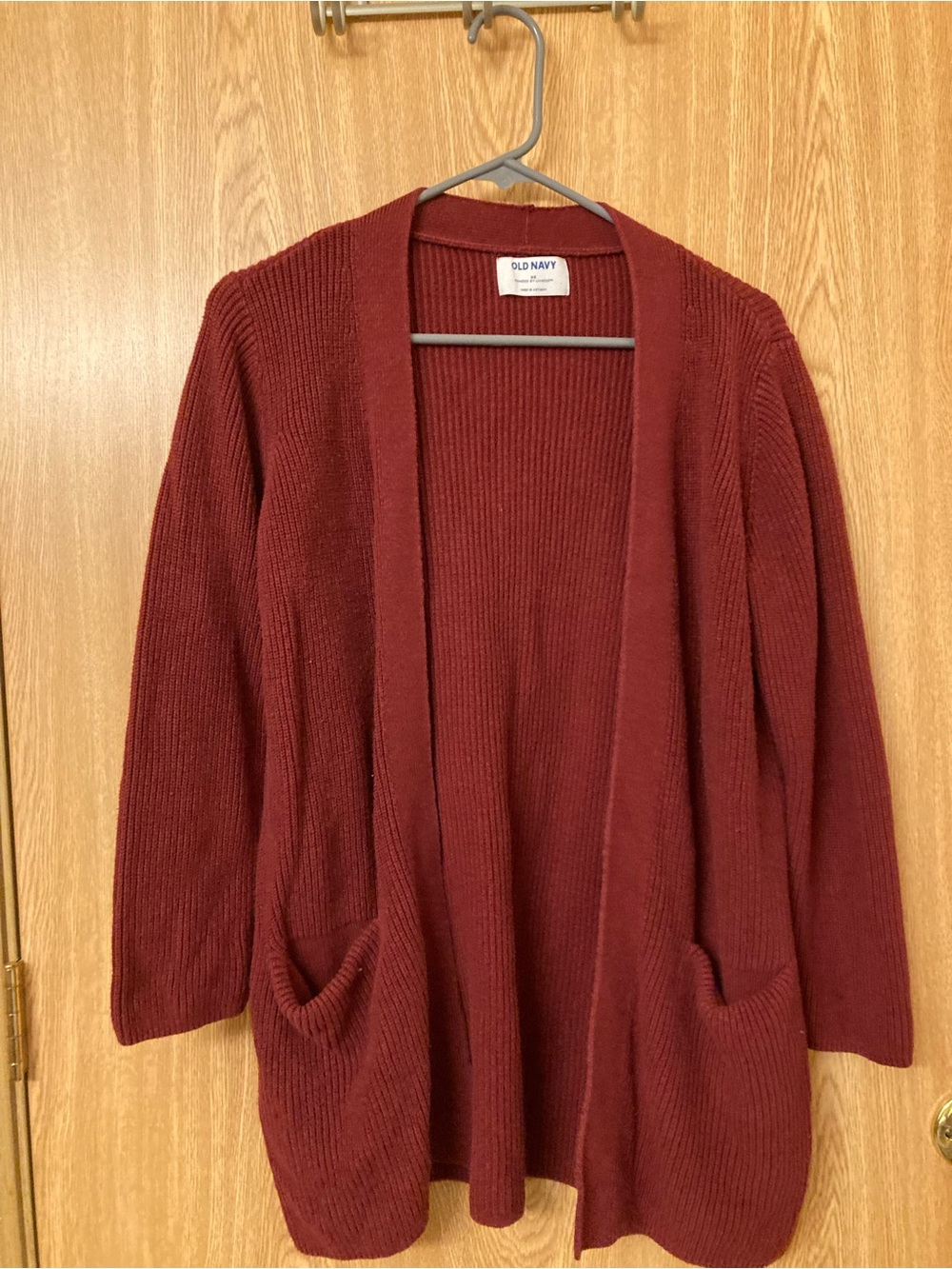 Maroon Old Navy Cardigan